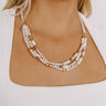 Bora Bora Trip Layered Necklace in Ivory Image - 1