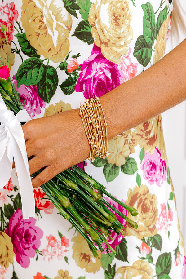 Golden Hour Stretch Bracelet Set Image - 1