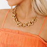 Statement Piece Link Necklace Image - 1