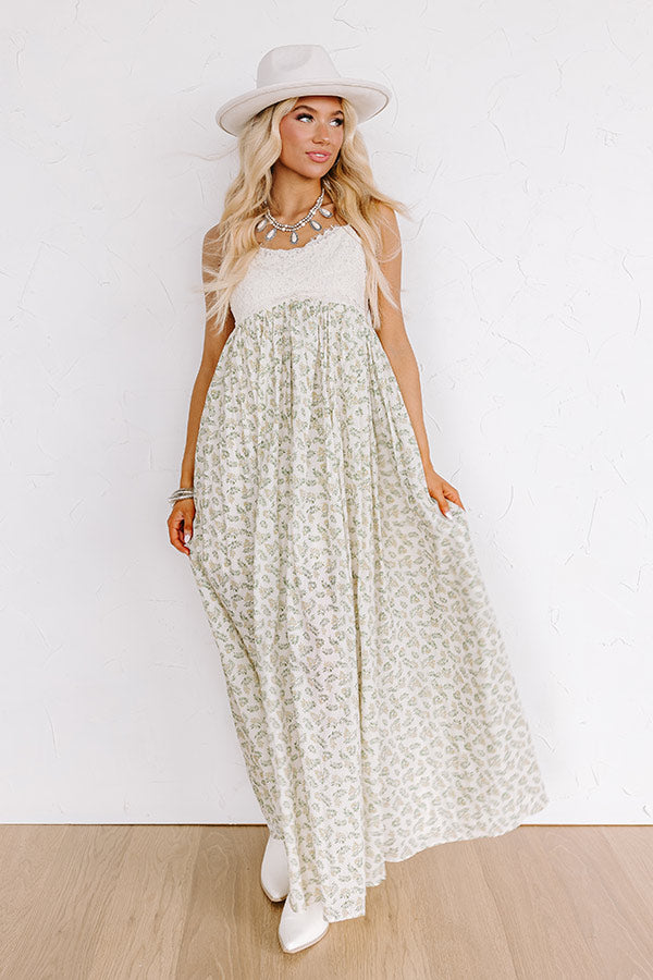 Vino On The Veranda Maxi Dress Image - 5