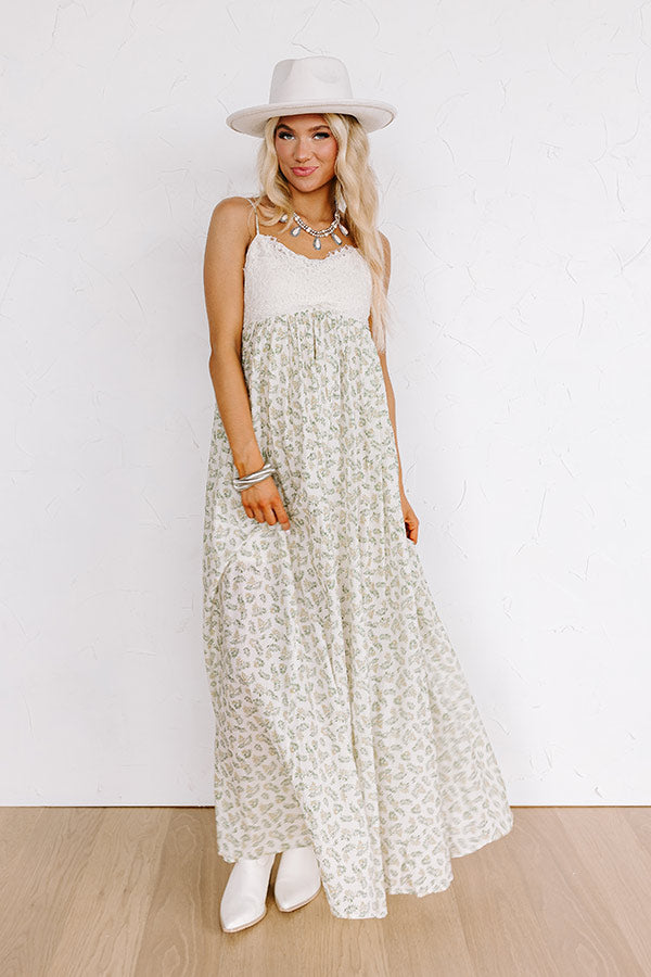 Vino On The Veranda Maxi Dress Image - 1