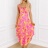 Sweet Summer Nights Satin Midi Image - 1