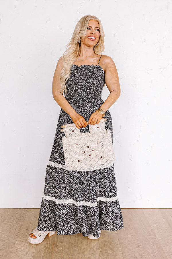 Boho Babe Floral Maxi Dress Curves Image - 1