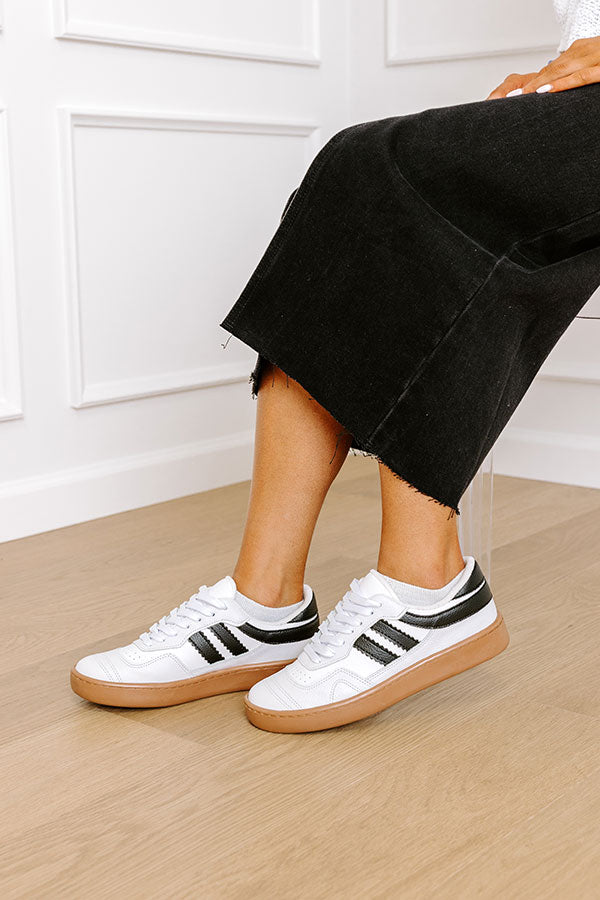 The Kimberly Faux Leather Sneaker