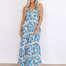 San Fran Cafe Floral Maxi Dress Image - 1