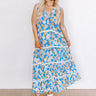 San Fran Cafe Floral Maxi Dress Curves Image - 1