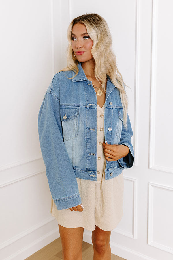 The Brianna Denim Jacket Image - 4