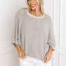 St. Augustine Brunch Knit Sweater Top in Grey Image - 1
