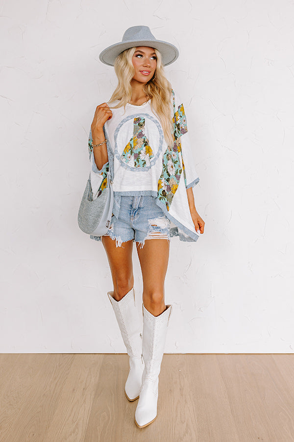 Peaceful Pause Lace Top in Ivory Image - 4