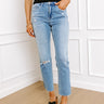 Lovervet Lainey High Waist Distressed Straight Leg Jean Image - 1