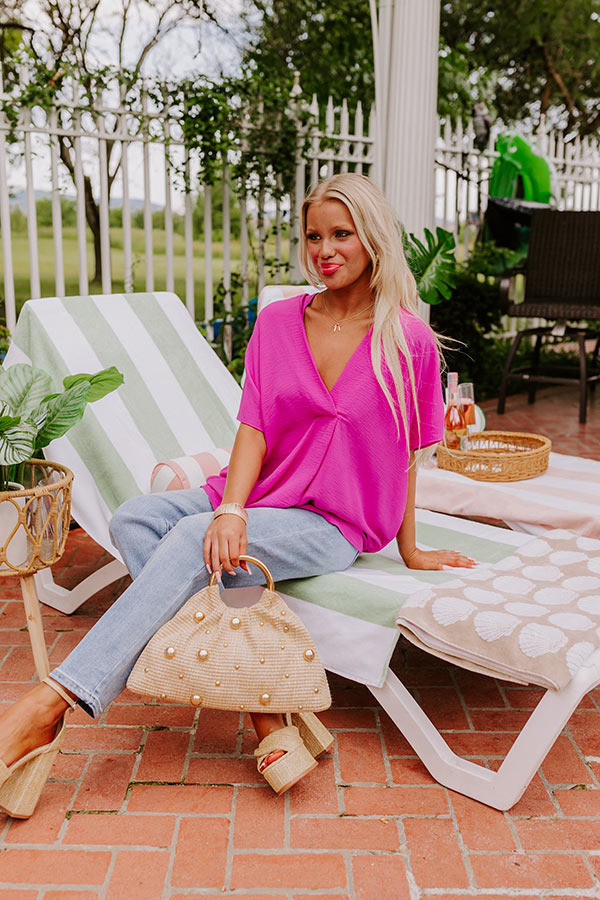 Sunshine Splendor Shift Top in Orchid – Impressions Online Boutique