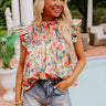 Sweet Smile Floral Shift Top Image - 1