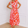 Feeling Groovy Chiffon Midi Image - 1