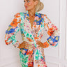 Capture the Magic Floral Wrap Dress Image - 1