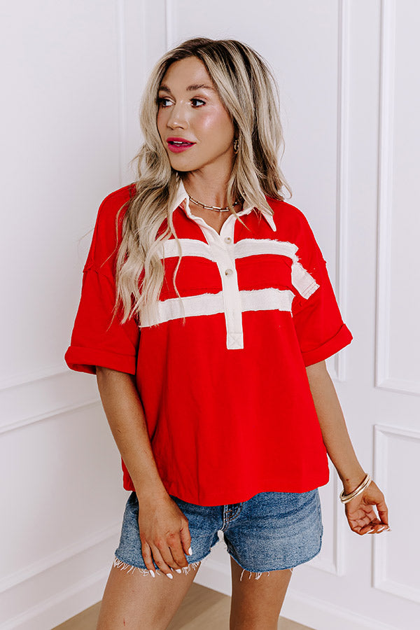 Lakeside Lounging Shift Top Image - 2