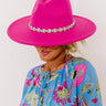 NYC Ready Felt Fedora in Fuchsia Image - 1
