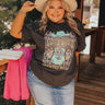 Cowboys and Country Music Distressed Boyfriend Tee Curves Image - 1
