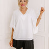 Simply Perfect Shift Top In White Image - 1