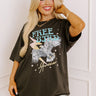 Free Bird America Distressed Boyfriend Tee Curves Image - 1