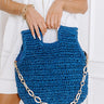 Sunny Day Stroll Woven Tote in Riverside Image - 1
