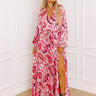 Under The Tucson Sun Pleated Maxi Dress in Pink Image - 1