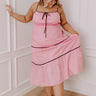 Coquette Moment Maxi Dress in Pink Curves Image - 1