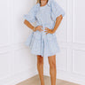 Forever Sweethearts Ruffle Mini Dress in Light Blue Image - 1