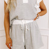 Casual Comforts Shorts in Grey Image - 1