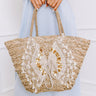Feeling Boho Straw Woven Tote Image - 1