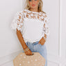 Brunch Bliss Crochet Top Image - 1