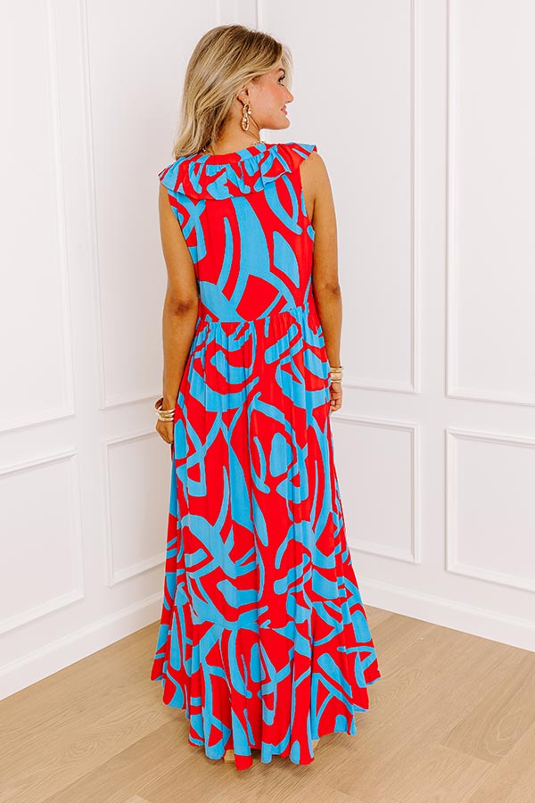 Lively Laughs Maxi Dress Image - 2