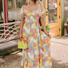 On Tropic Time Maxi Dress in Sea Glass Image - 1