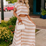 Sunny Stroll High Waist Midi Skirt Image - 1
