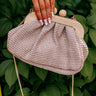 Out And About Woven Purse in Dusty Purple Image - 1