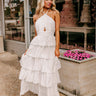 Beloved Bliss Tiered Maxi Dress in Ivory Image - 1