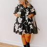 Countryside Cafe Floral Mini Dress Curves Image - 1