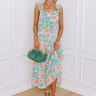 Paradise Bound Floral Midi Image - 1