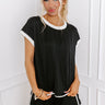 Road Trip Ready Shift Top in Black Image - 1