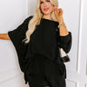Boardwalk Bliss Shift Top in Black Curves Image - 1