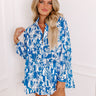 Mykonos Dream Button Down Top Image - 1