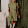 Mojito Muse Button Down Mini Dress Image - 1