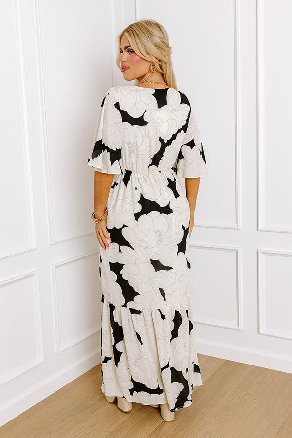 Sailboat Soiree Maxi in Cream Curves Image - 5