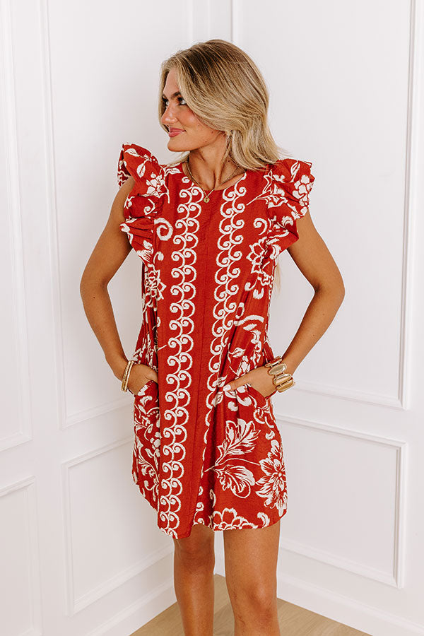 Tucson Market Floral Mini Dress Image - 2