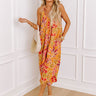 Vacay State Of Mind Jumpsuit in Orange Image - 1