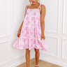 Sweet Garden Tiered Mini Dress Image - 1