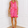 Chateau Brunch Floral Mini Dress in Pink Image - 1