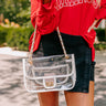 Under The Stadium Lights Clear Purse Image - 1