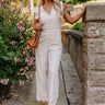 Under The Tucson Sun Crochet Jumpsuit in Ivory Image - 1