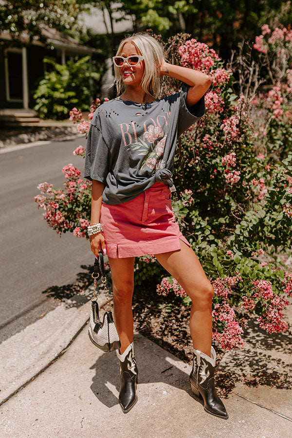 ROSEWOOD STORY WOVEN SKORT