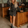Runway Revelry Romper in Black Image - 1